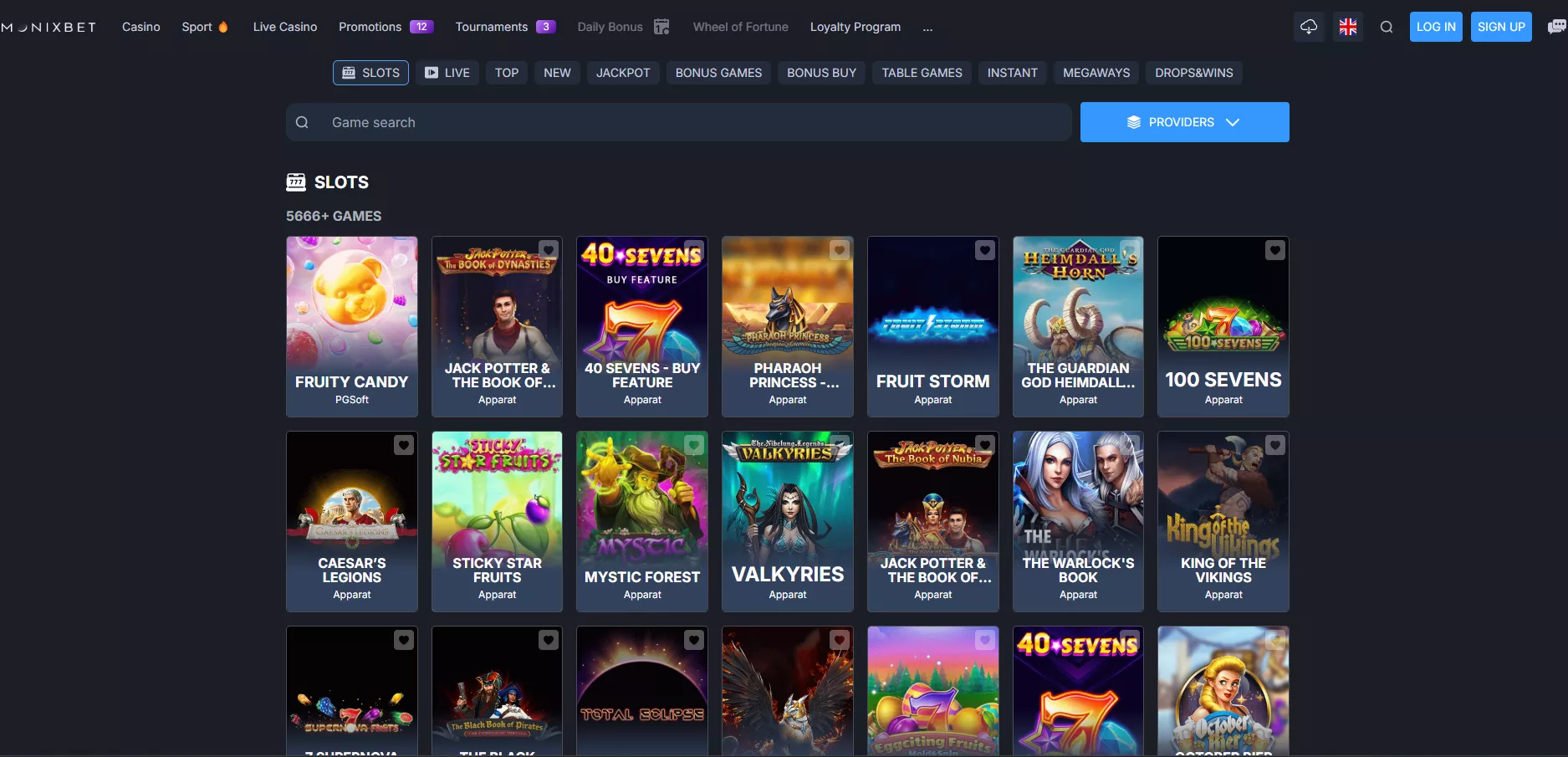 Monixbet casino Nederland